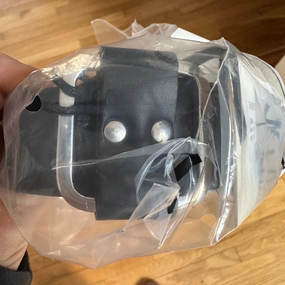 Authentic ba&sh Luxury black Belt size 80/Small New - Picture 2 of 5